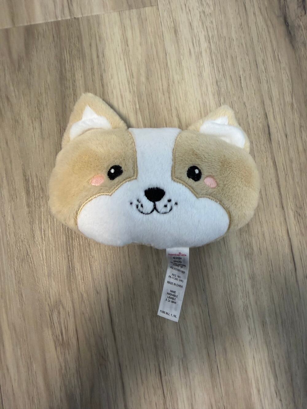 American Girl 2024 Plush Corgi Pillow Head HYC72 Stuffed Animal Dog